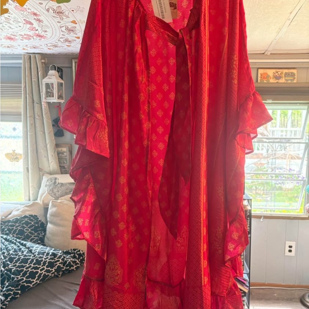 Kantha Bae Gold Dust Kimono